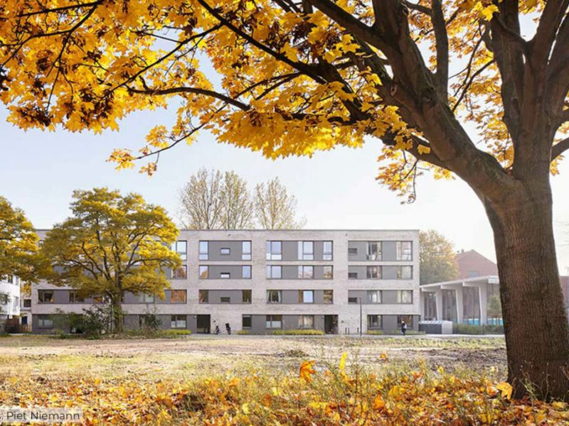 NaWoh-Qualitätssiegel – Nachhaltiger Wohnungsbau mit ibak Hamburg - Zertifizierung, Hohenfelder Terrasse Riegel Hamburg